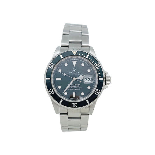 Montre Montre Rolex "Submariner" en acier. 58 Facettes 31413