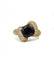 Bague 48 / Jaune / Or 750 Bague Saphir Diamants 58 Facettes 210051SP