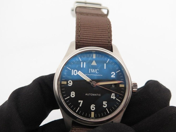 Montre montre IWC pilot s mark xviii tribute to mark xi acier 40mm auto full set 58 Facettes 256260