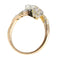 Bague 56 L'amour à travers le temps : bague en or et diamants Belle Époque des années 1920 58 Facettes 24029-0362