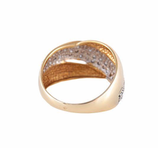 Bague BAGUE PAVAGE DIAMANTS 58 Facettes BO/220078 NSS