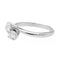 Bague 51.5 Bague Toi&Moi Or blanc Diamant 58 Facettes 2560738CN