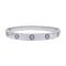 Bracelet Bracelet Cartier, "Love", en or blanc. 58 Facettes 33129