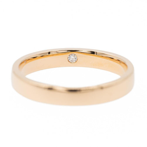 Bague 59 Chaumet Bague Alliance Rubans Or rose Diamant 58 Facettes 2699899CN