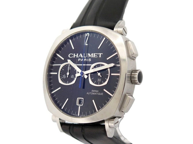 Montre montre CHAUMET dandy chronographe 1229 40 mm acier automatique 58 Facettes 254323