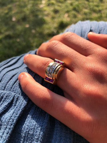 Bague 50 Bague Tank 58 Facettes 46