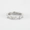 Bague 52 Bague en Or Blanc & diamants 58 Facettes