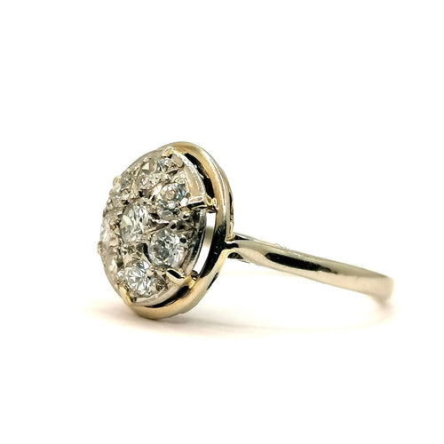 Bague 51 Bague Art Déco Diamants 58 Facettes 2737