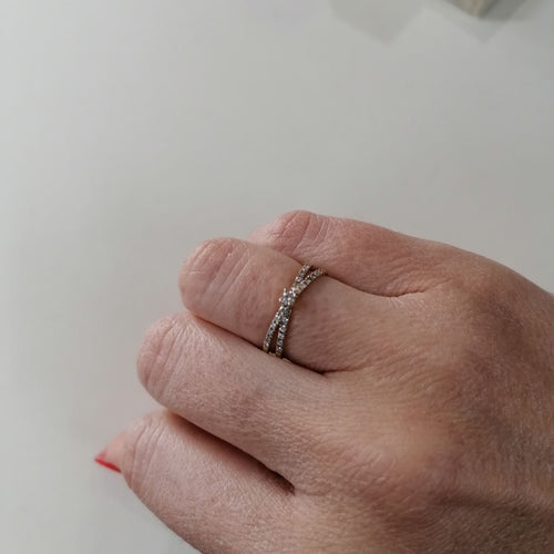 Bague 50 Bague Mauboussin "A la croisée des chemins" 58 Facettes