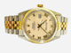 Montre ROLEX. Montre Oyster Perpetual Datejust 58 Facettes