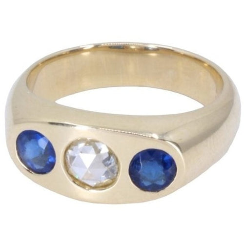 Bague 60 Bague jonc Or jaune Diamant Verre 58 Facettes 082031