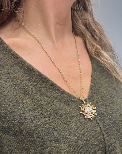 Collier Collier Or Platine et Pendentif Diamants 58 Facettes 20400000779/780