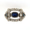 Bague Bague Art Deco, saphirs et diamants 58 Facettes 6020n