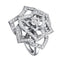 Bague 51 PIAGET - Bague Rose Or blanc Diamant 58 Facettes G34U8751