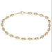 Bracelet Bracelet maille grains de café en Or jaune 58 Facettes 082291