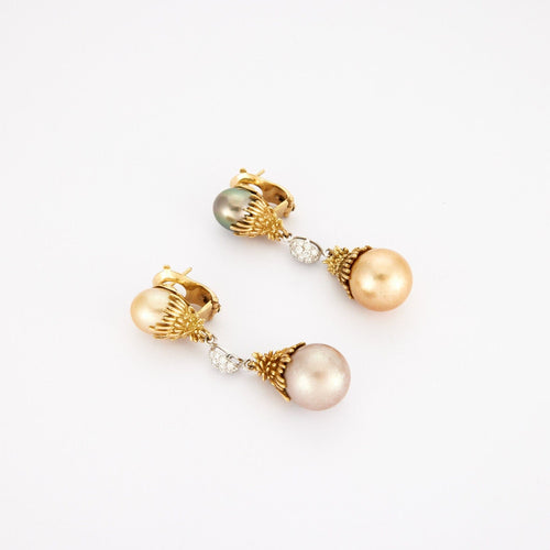 Boucles d'oreilles FRED - Boucles d'oreilles Perles 58 Facettes