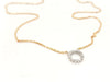 Collier Collier Or rose Diamant 58 Facettes 579193RV