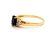 Bague 54 Bague Or jaune Saphir 58 Facettes 06323CD