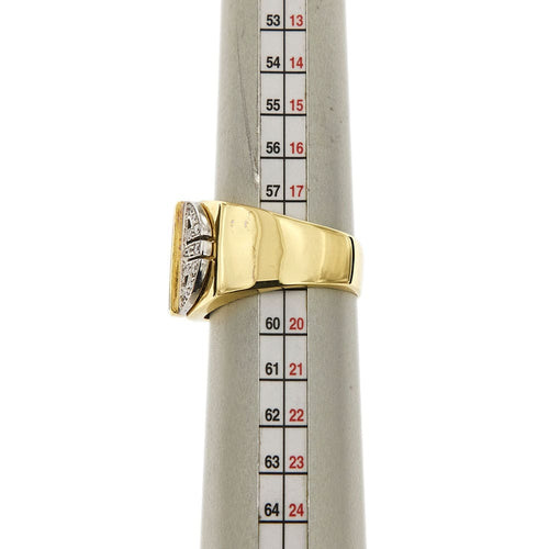 Bague 59 Bague Chevalière diamants 58 Facettes 11376