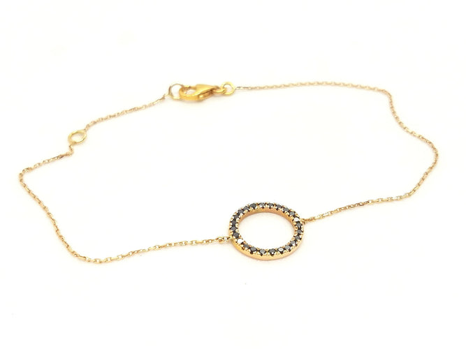 Bracelet Bracelet Graphique Or rose Diamant 58 Facettes 579185RV