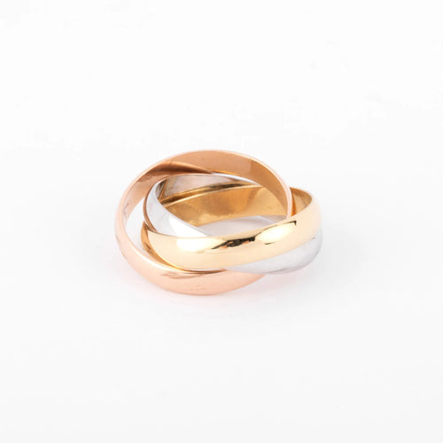 Bague Bague 3 anneaux de la maison Cartier modèle Trinity 58 Facettes 0