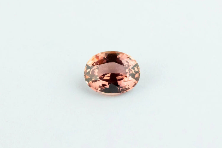 Gemstone Saphir padpardscha 1.19cts certificat PRECIOUS 58 Facettes 64