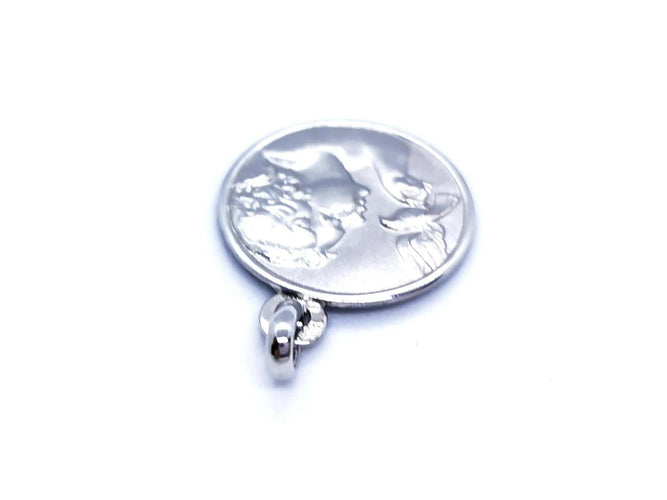 Pendentif Pendentif Médaille Or blanc 58 Facettes 947740CD