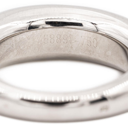 Bague 53 Chaumet Bague Jonc Or blanc 58 Facettes 2406717CN