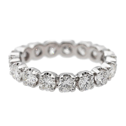 Bague 51 Bague Alliance américaine Or blanc Diamant 58 Facettes 2602109CN