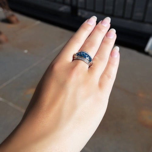 Bague 52 Solitaire Korloff diamants 58 Facettes 31E 00104