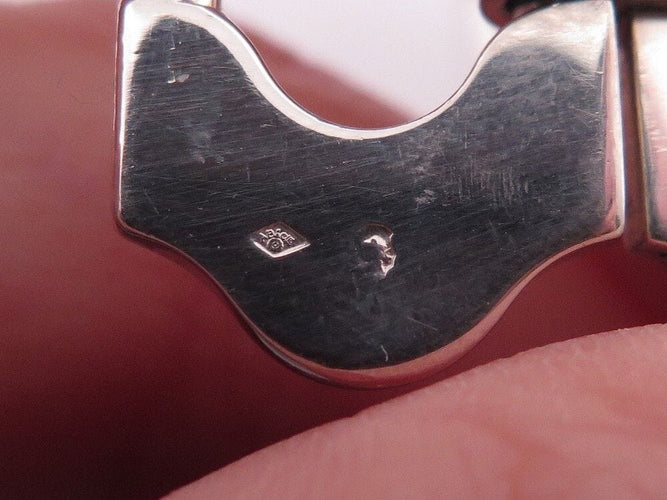 Bracelet vintage bracelet HERMES ondine t 16 cm en argent massif 925 58 Facettes 257680