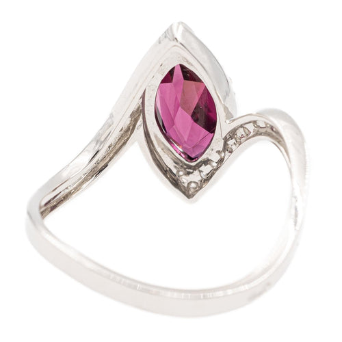 Bague 54 Bague Or blanc Grenat Almandin 58 Facettes 2329109CN