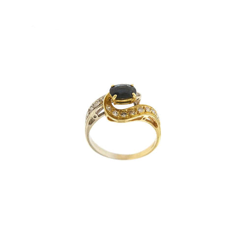 Bague 55 Bague saphir et diamants 58 Facettes 29184