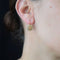 Boucles d'oreilles Boucles d'oreilles perles fines diamants dormeuses 58 Facettes 22-026