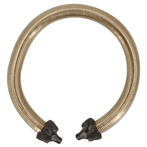 Collier Collier tubogas et bélier vermeil 58 Facettes N23CL1656