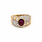 Bague Bague cocktail Diamant Rubis 58 Facettes