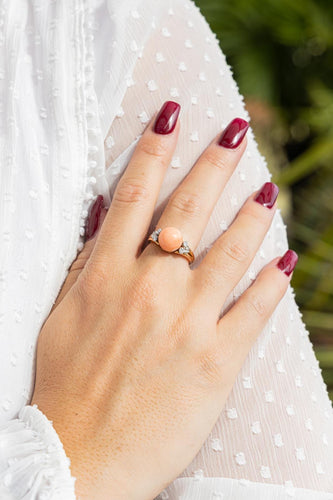 Bague 53 Bague Or jaune Corail 58 Facettes 2538673CN