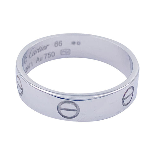 Bague 66 Bague Cartier, "Love", or blanc. 58 Facettes 32214