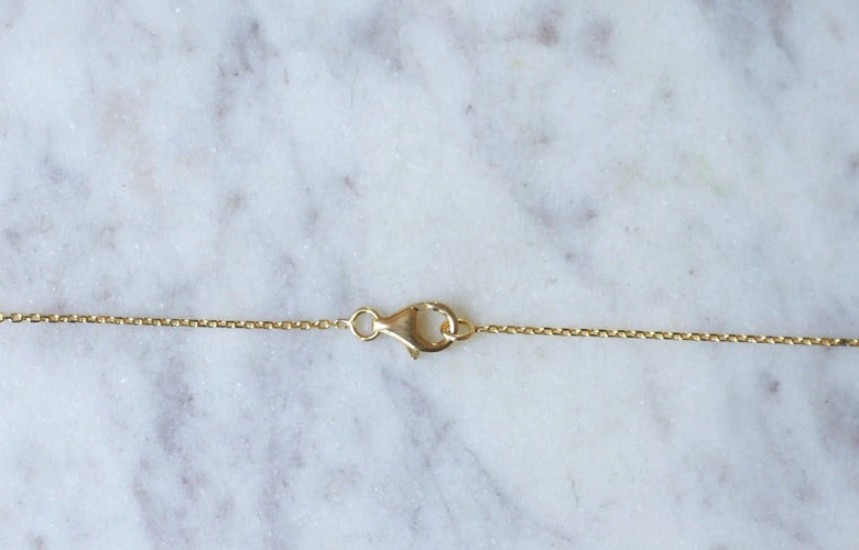 Pendentif Collier pendentif marguerite Or jaune Saphir Diamants 58 Facettes