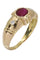 Bague BAGUE JONC MODERNE RUBIS ET DIAMANTS 58 Facettes 052801