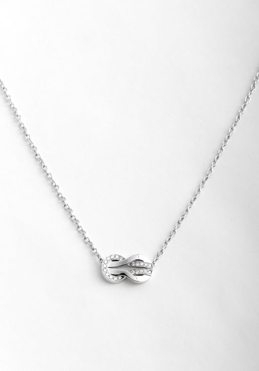 Collier Collier FRED Chance Infinie Or Blanc 750/1000 58 Facettes 64300-60777