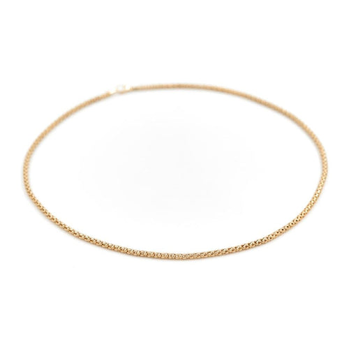 Collier Collier Maille pop-corn Or jaune 58 Facettes 1667893CN