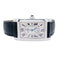Montre Cartier, "Tank Américaine", or blanc. 58 Facettes 32374