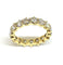 Bague Alliance prestige or jaune et diamants 58 Facettes