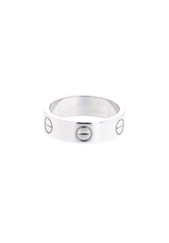 Bague 52 Bague CARTIER Love en Or Blanc 750/1000 58 Facettes 60365-55995