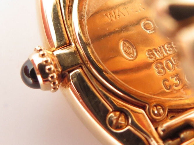 Montre montre CARTIER baignoire pm 31 mm en or jaune 18k quartz 58 Facettes 257010