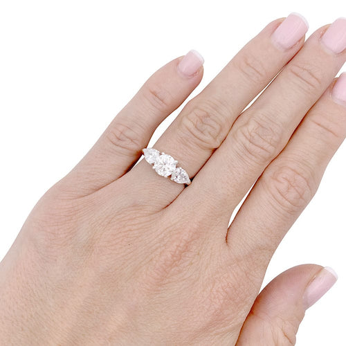 Bague 50 Bague solitaire diamant 1,01 ct. 58 Facettes 33140