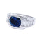 Bague 52 Mauboussin - bague Alessandra, or blanc, saphir, diamants. 58 Facettes 32448