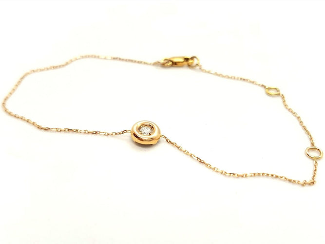 Bracelet Bracelet Or rose Diamant 58 Facettes 579014RV