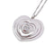 Collier Collier Chopard, "Very Chopard Coeur", or blanc, diamants. 58 Facettes 32238